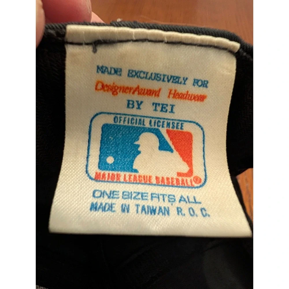 MLB Chicago White Socks Tei Baseball Cap Hat Vtg 90s Snapback